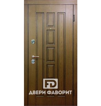 Входная дверь с МДФ на внешней стороне